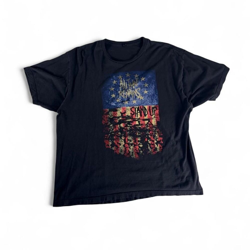 Single Stitch all that remains 2013 spring tour band tee